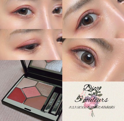 DIOR アイシャドウ ローザムタビリス 823 ディオールショウ サンク クルール 823 ローザ ムタビリス