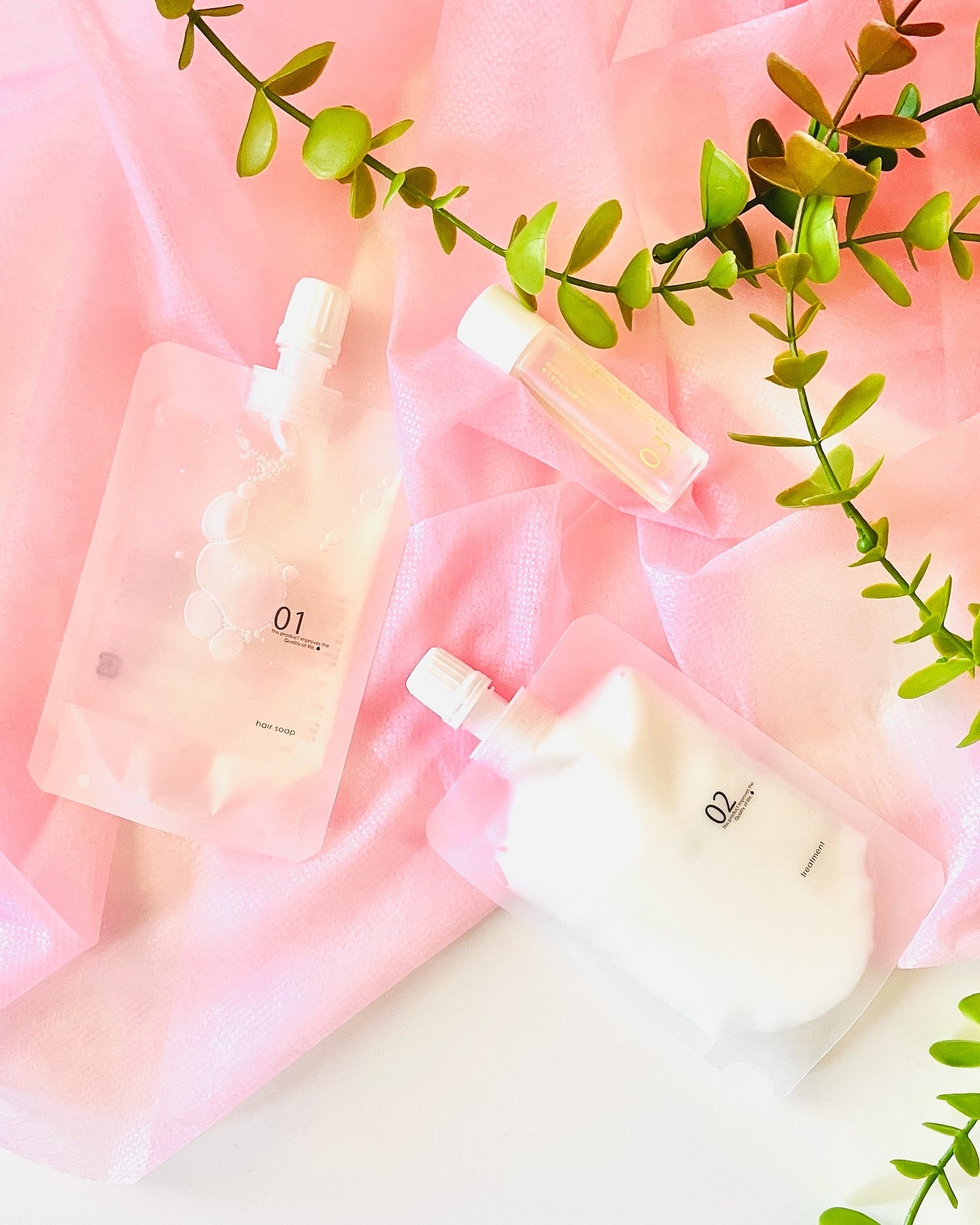 ヘアケアトライアルセット/QUEEN'S BATHROOM/トライアルキットを使ったクチコミ(9枚目)