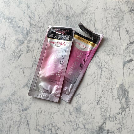 THE PREMIUM エクストラダメージケアシャンプー/トリートメント(シルキースムース)/いち髪/市販シャンプーを使ったクチコミ(1枚目)