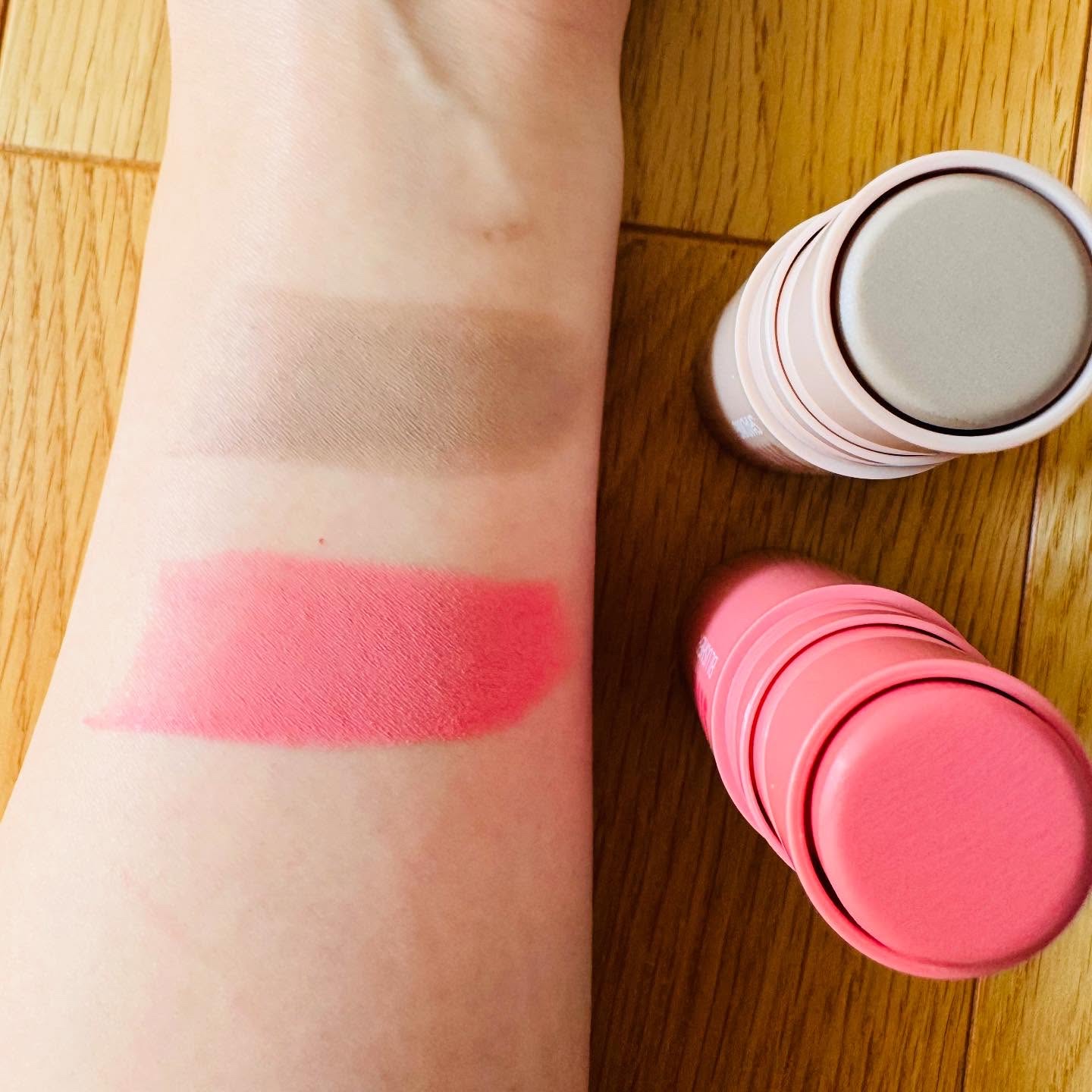 アイムマルチスティックブラッシャー/i’m meme/ジェル・クリームチークを使ったクチコミ（3枚目）