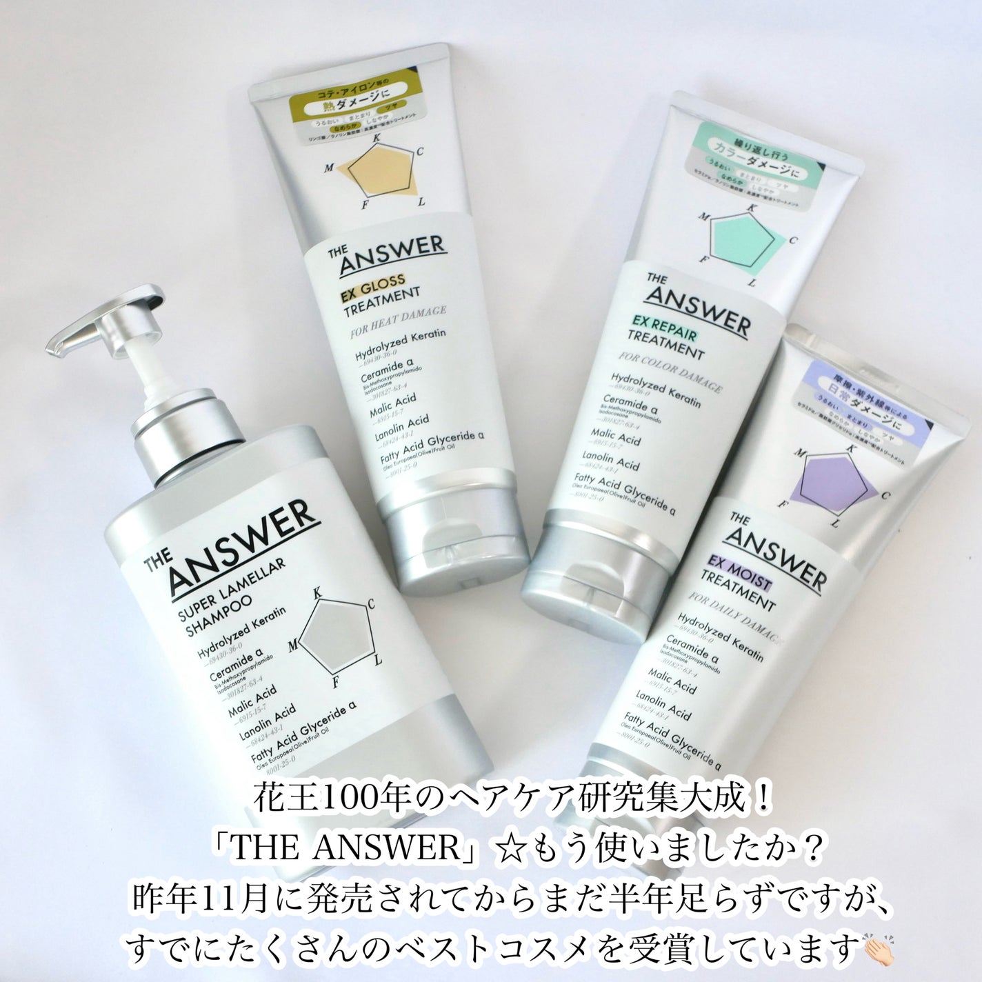 THE ANSWER スーパーラメラシャンプー/THE ANSWER/市販シャンプーを使ったクチコミ(2枚目)