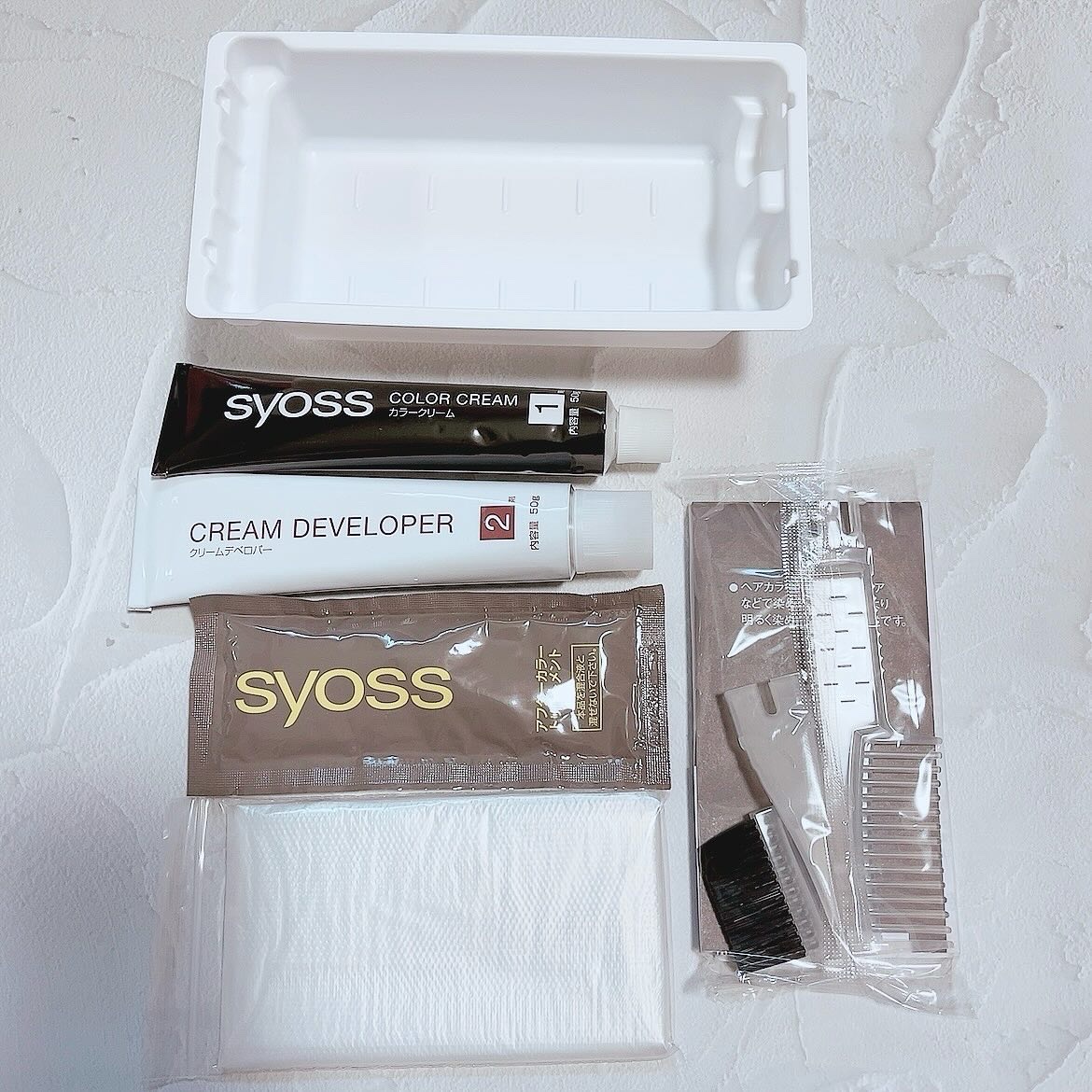 クレイクリーム/サイオス/ヘアカラーを使ったクチコミ（2枚目）