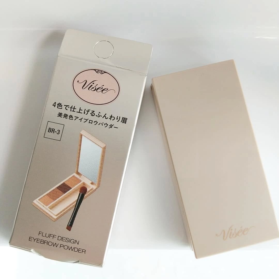 フラッフデザイン アイブロウカラー/Visée/眉マスカラを使ったクチコミ(5枚目)
