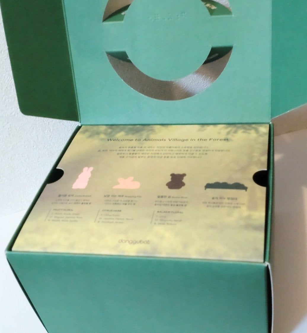 森の中の動物たちパフュームバーセット/Donggubat/ボディ石鹸を使ったクチコミ(3枚目)
