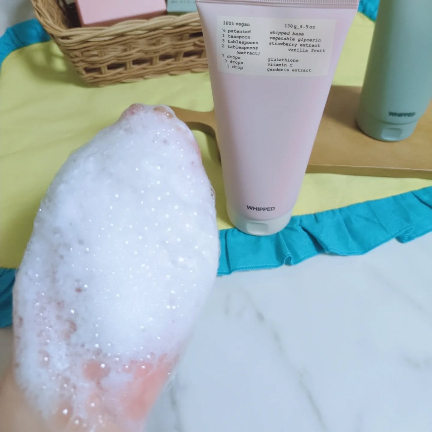 マグツリーヴィーガンパック クレンザーチューブ/WHIPPED/洗顔フォームを使ったクチコミ(6枚目)