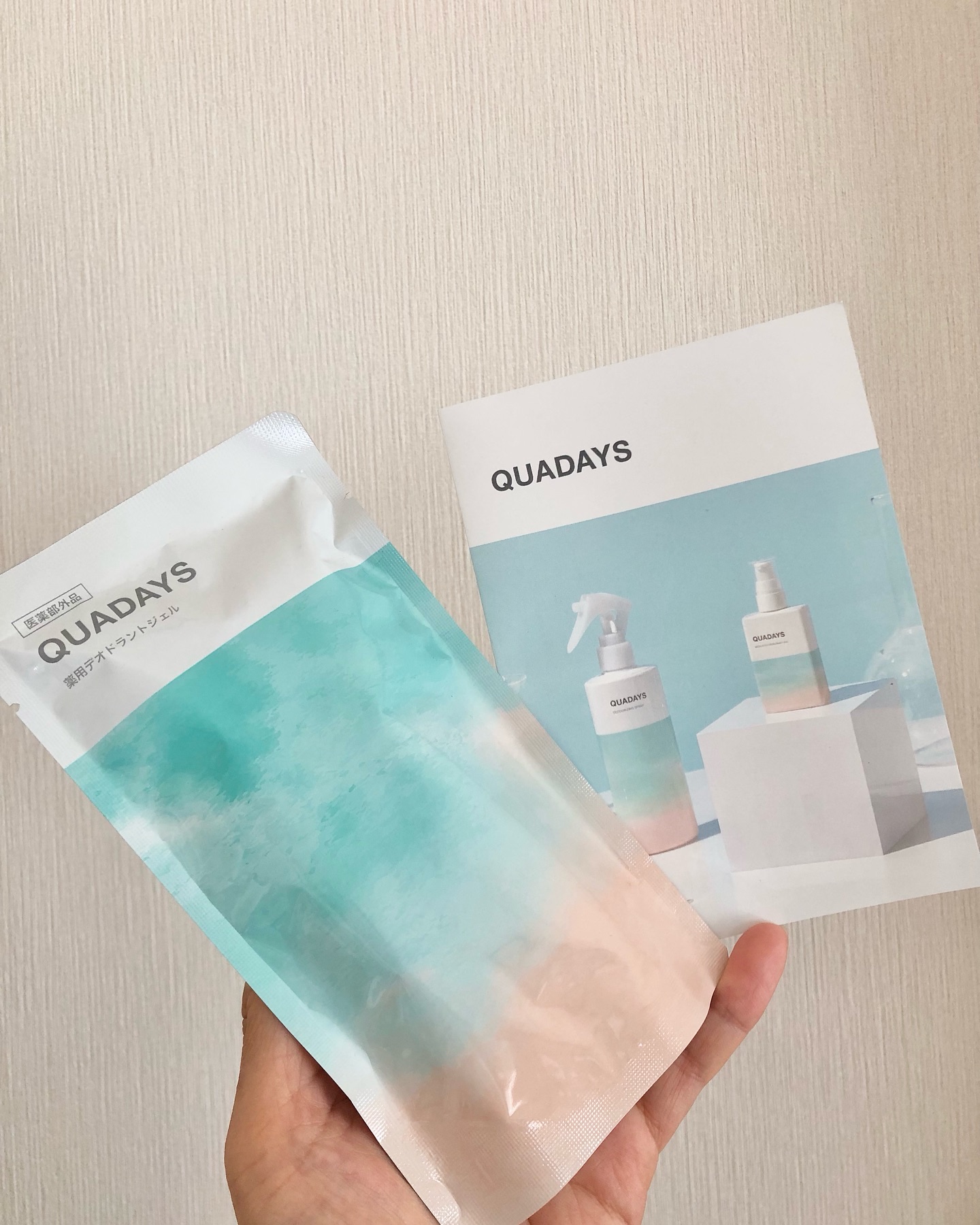 薬用デオドラントジェル /QUADAYS/デオドラント・制汗剤を使ったクチコミ（3枚目）