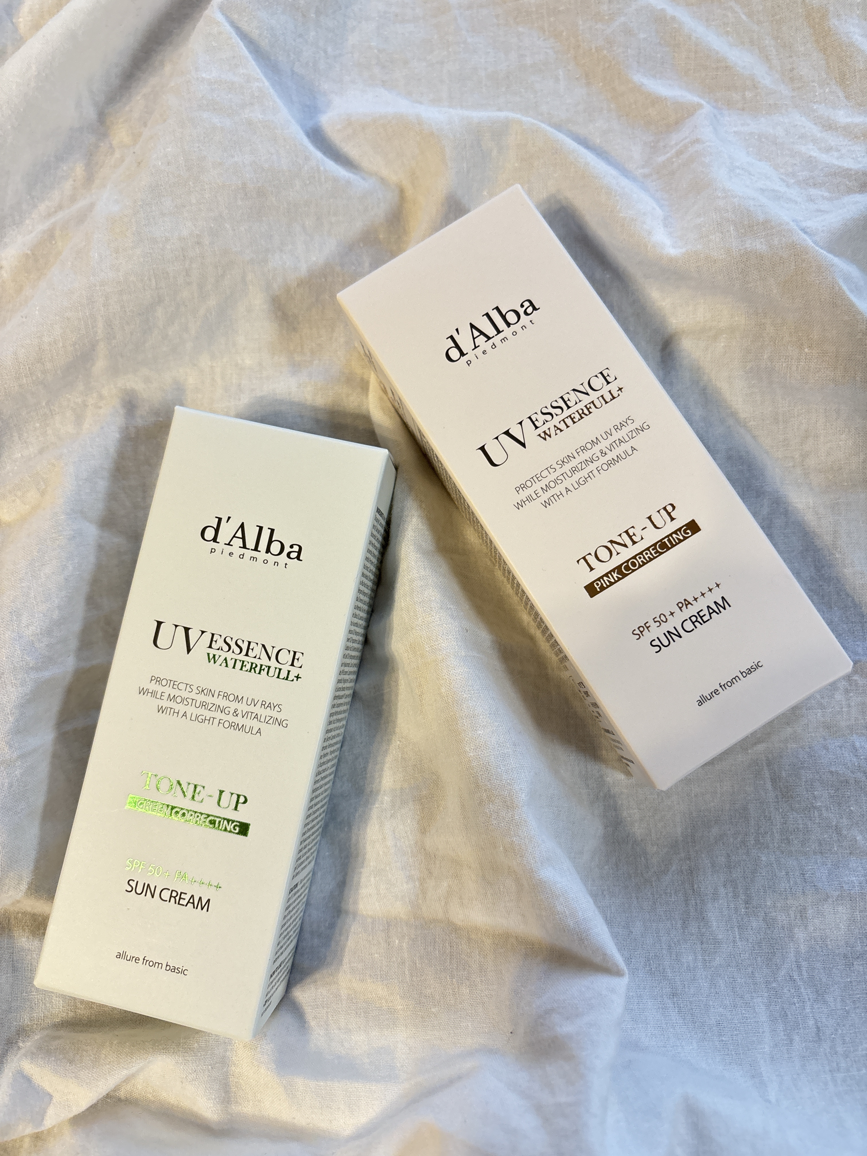 ウォータフルトーンアップサンクリーム/ダルバ/日焼け止めクリームを使ったクチコミ（2枚目）