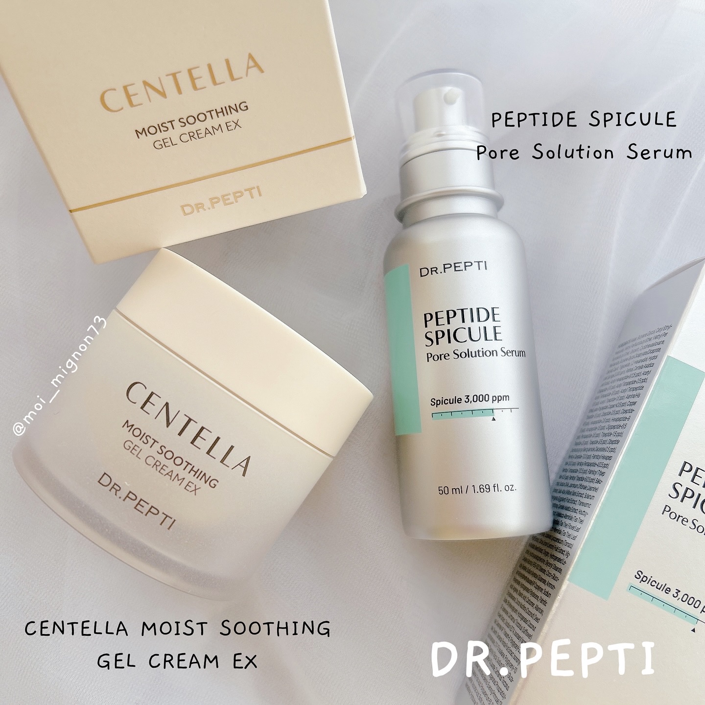 ペプチドスピキュールポアソリューションセラム/DR.PEPTI/美容液を使ったクチコミ（1枚目）