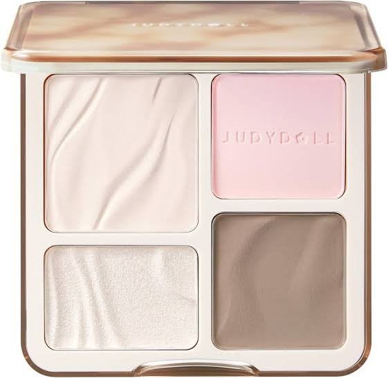JUDYDOLL メリハリマスターパレット/JUDYDOLL/パウダーハイライトを使ったクチコミ（1枚目）