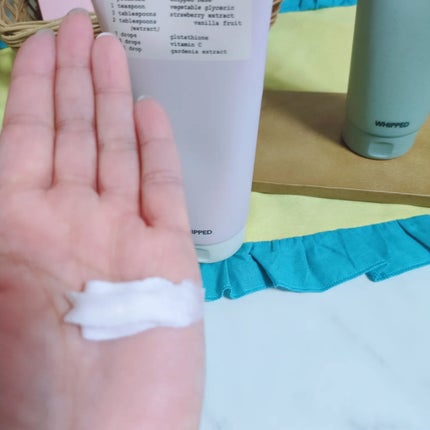 マグツリーヴィーガンパック クレンザーチューブ/WHIPPED/洗顔フォームを使ったクチコミ(4枚目)