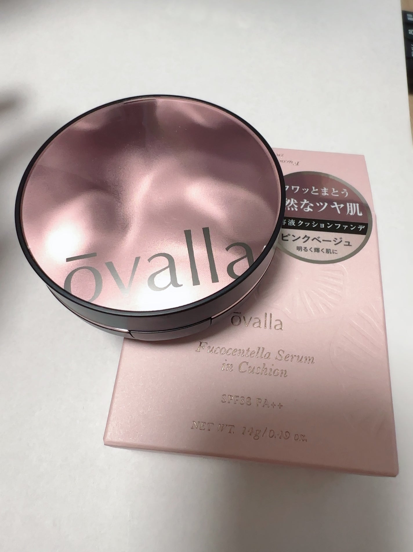 フコセンテラセラム イン クッション/ovalla/クッションファンデーションを使ったクチコミ(1枚目)