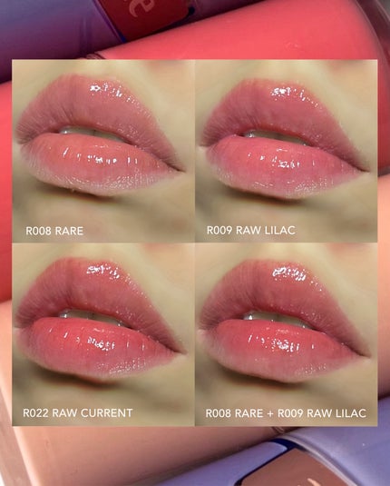 ロウグロウジェルティント/hince/リップティントを使ったクチコミ(4枚目)