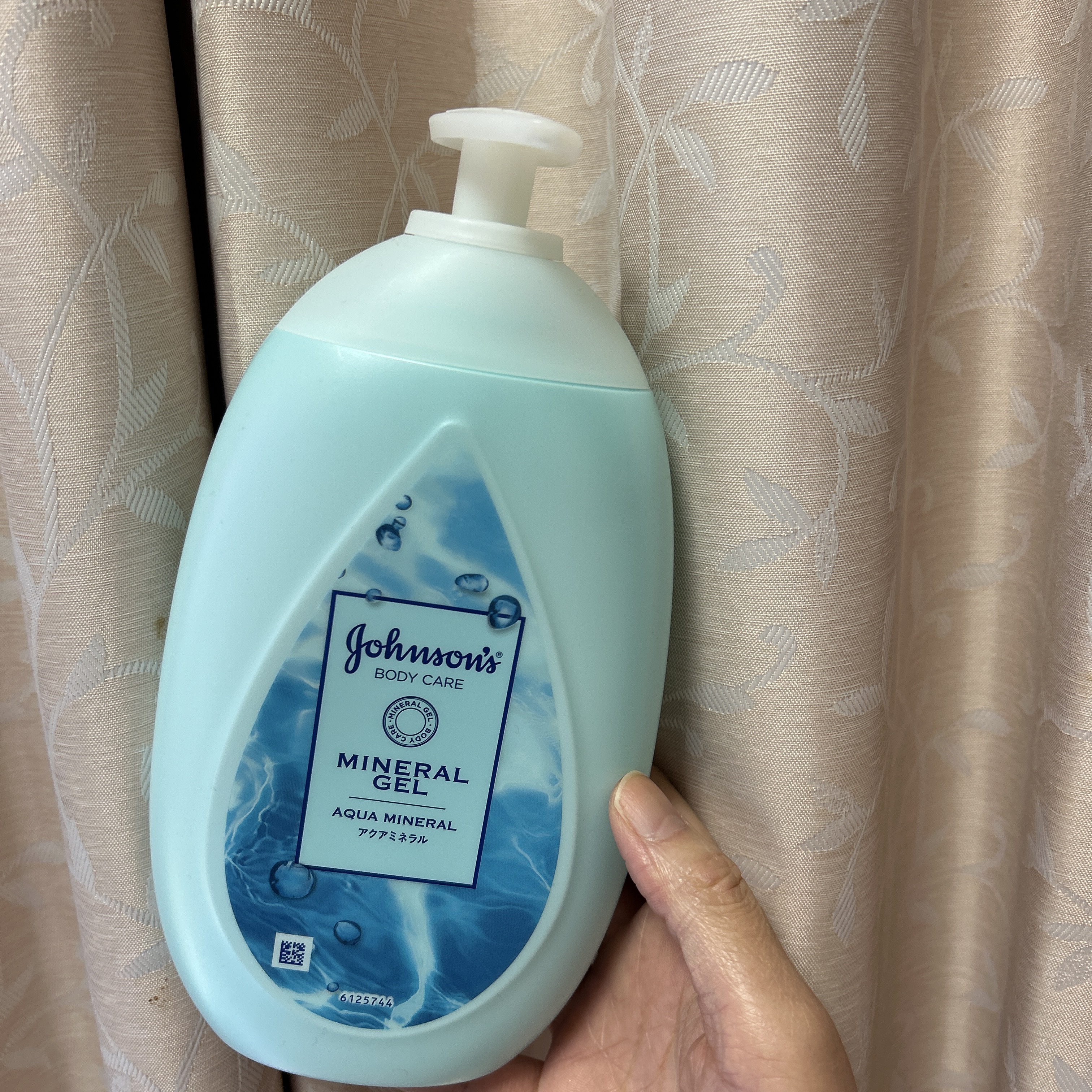 ミネラル ジェリーローション アクアミネラル 500ml/ジョンソンボディケア/ボディミルクを使ったクチコミ（1枚目）