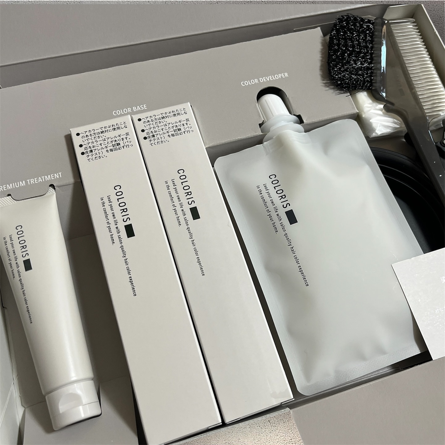 パーソナライズヘアカラー COLORIS/COLORIS/ヘアカラーを使ったクチコミ（3枚目）
