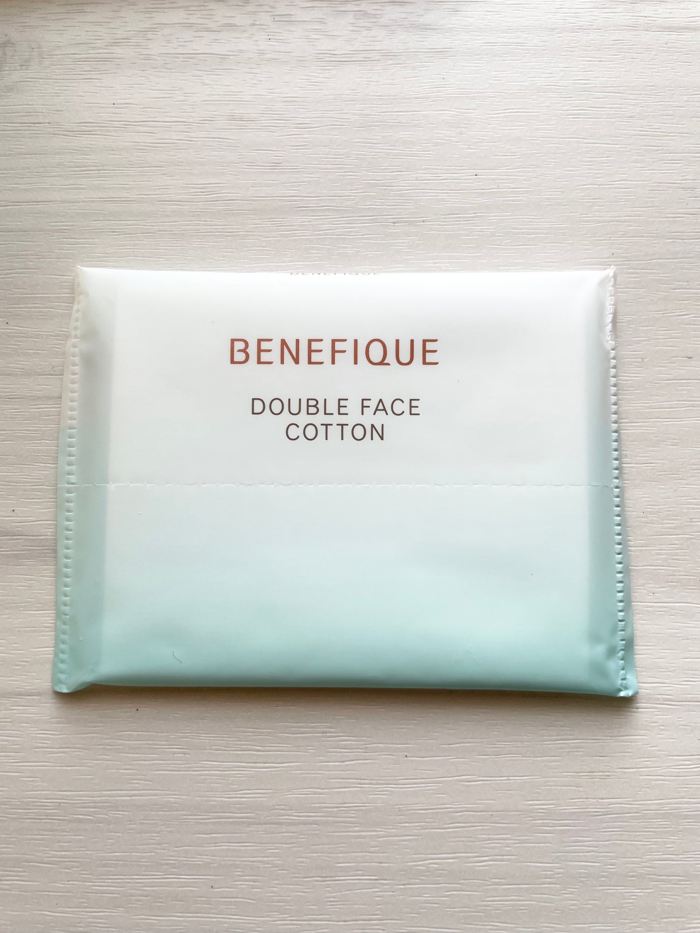 ダブルフェイスコットン N/BENEFIQUE/コットンを使ったクチコミ(1枚目)