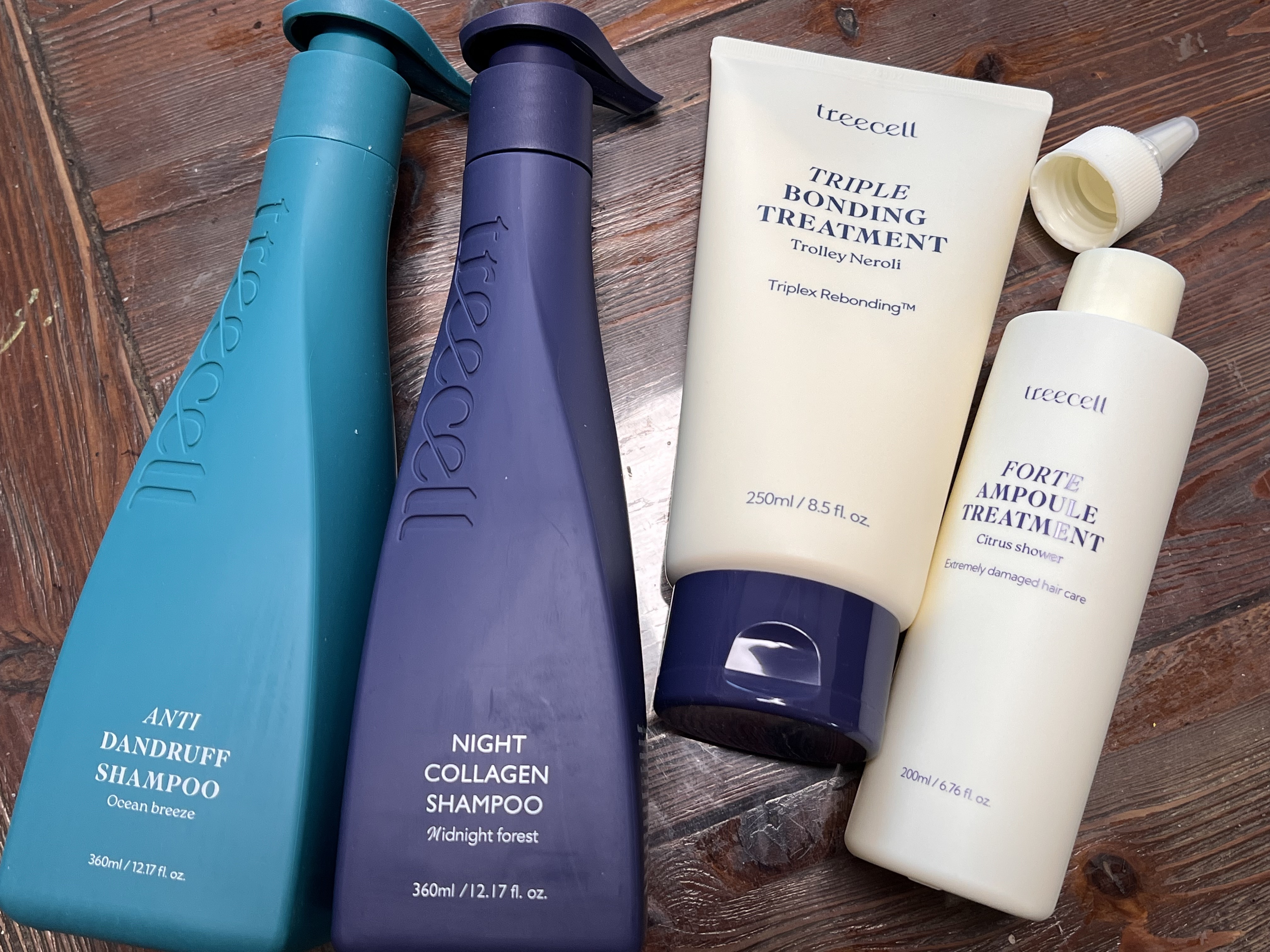 ナイトコラーゲンシャンプーミッドナイトフォレスト/treecell/市販シャンプーを使ったクチコミ（1枚目）