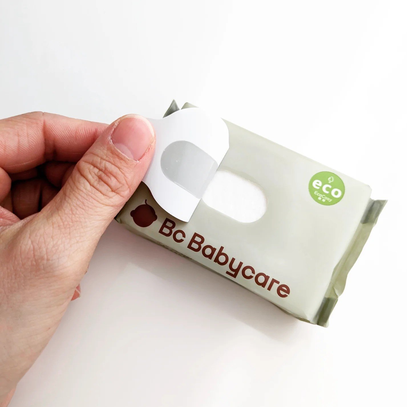 ベビーケア 超厚手おしりふき b　6枚/Bc Babycare/ティッシュを使ったクチコミ（3枚目）