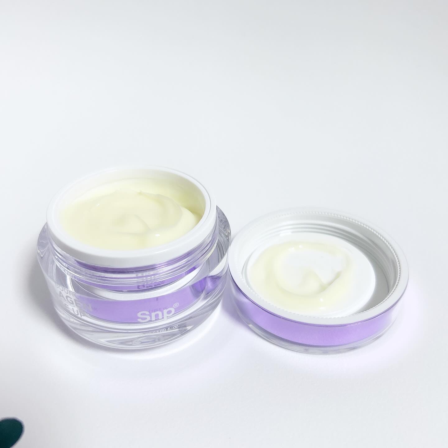 コラーゲンバウンスアップバリアクリーム/SNP/フェイスクリームを使ったクチコミ（2枚目）