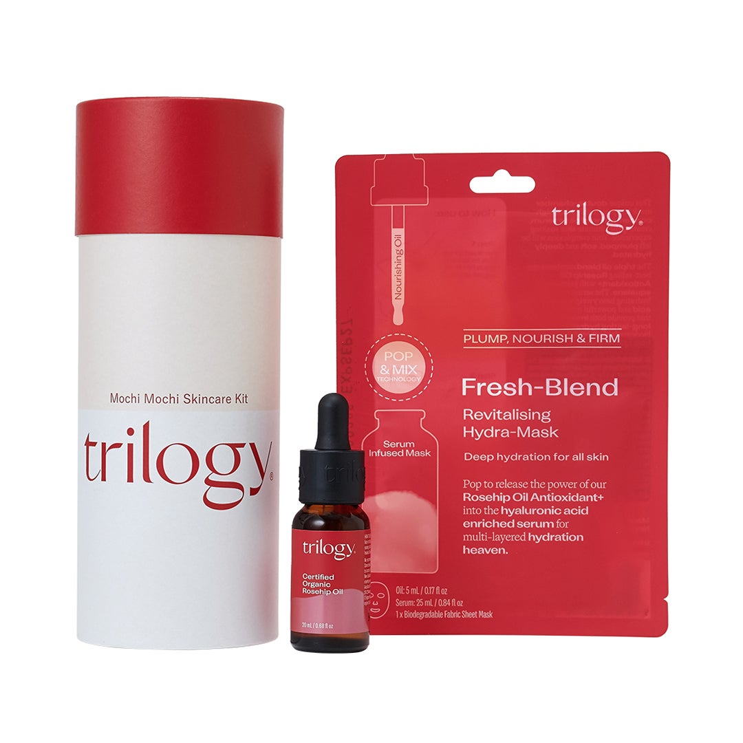 モチモチスキンケアキット trilogy