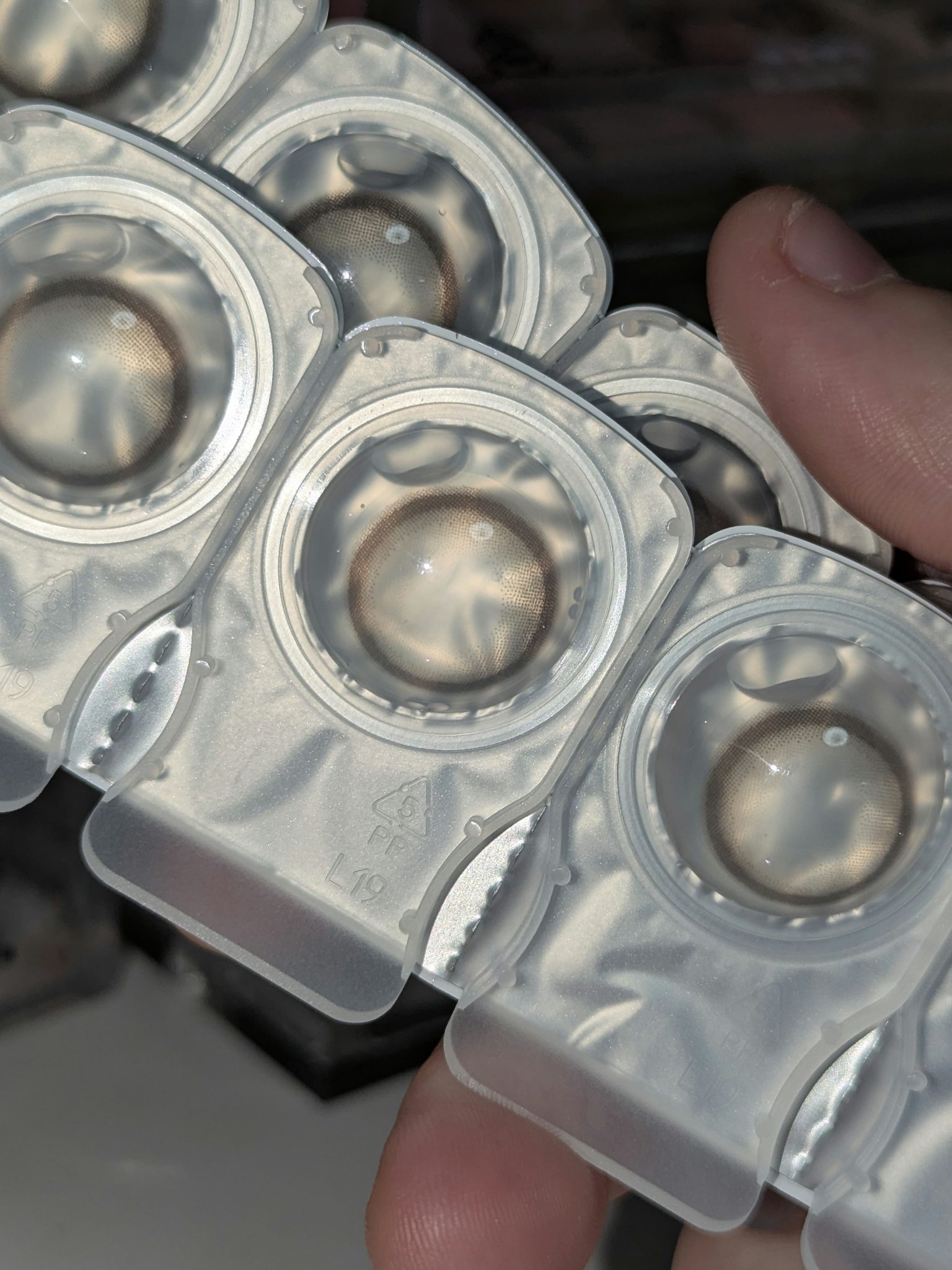 Babris silicone hydrogel 1day/Babris silicone hydrogel/ワンデー（１DAY）カラコンを使ったクチコミ（3枚目）