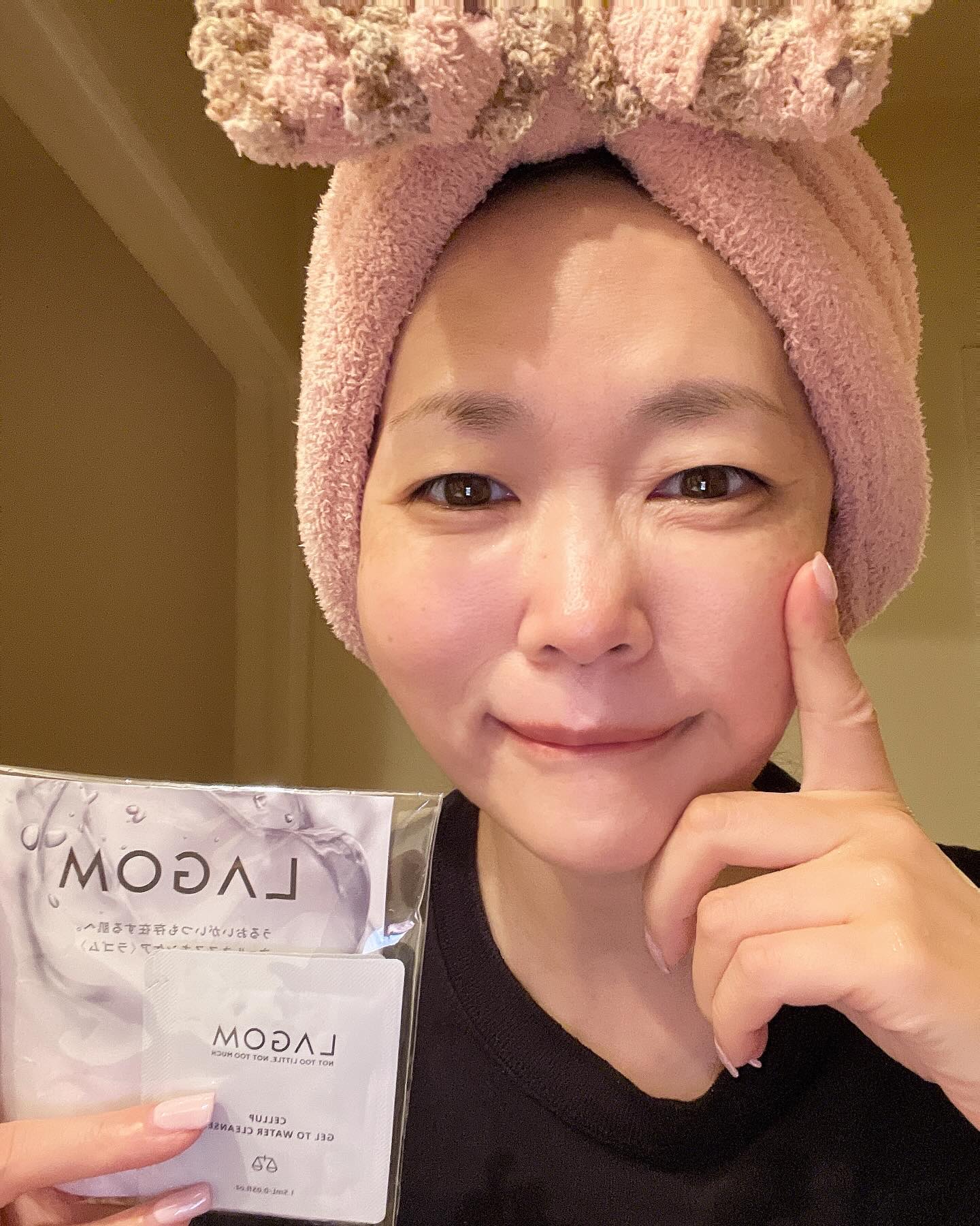 ラゴム ジェルトゥウォーター クレンザー(朝用洗顔)/LAGOM /その他洗顔料を使ったクチコミ（3枚目）