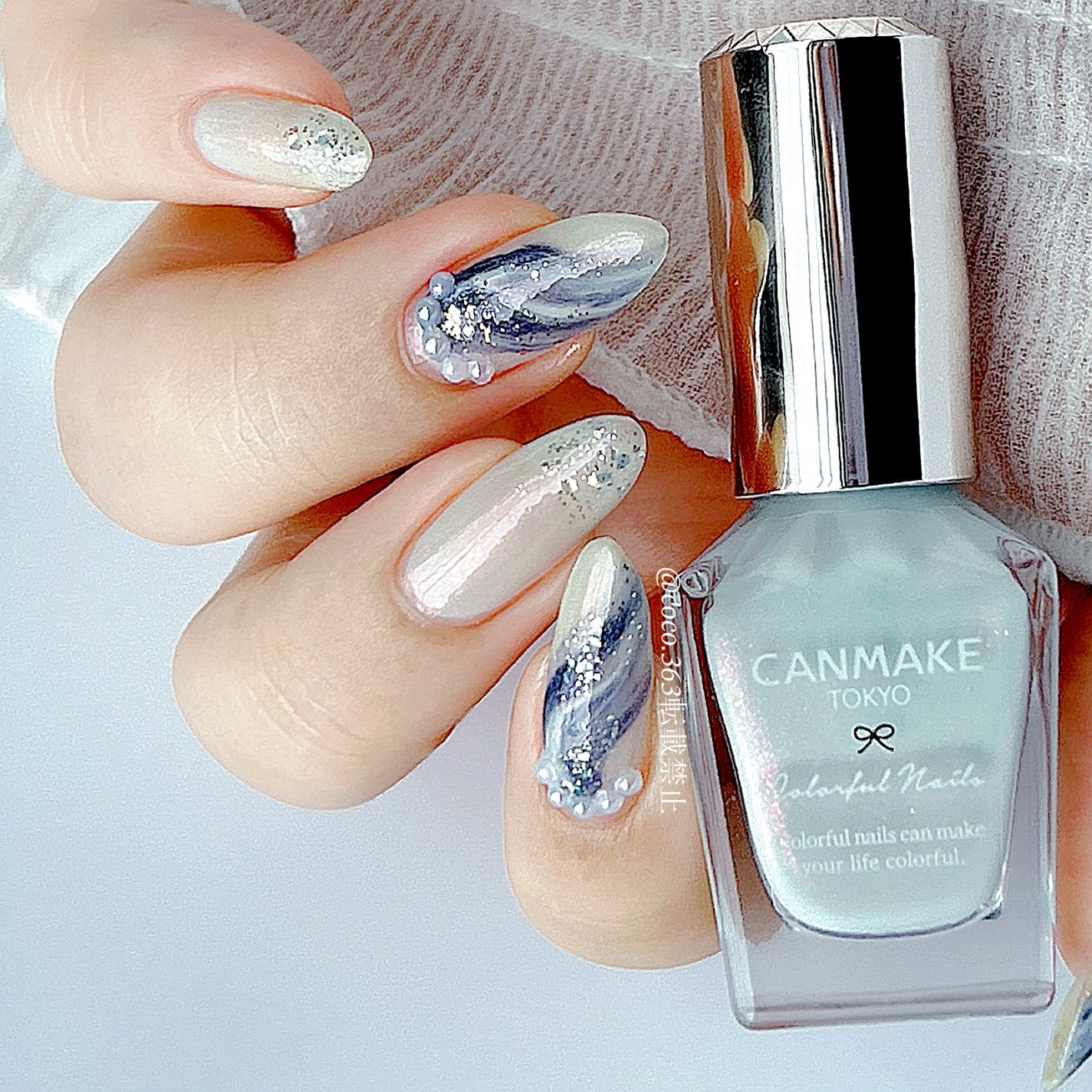 カラフルネイルズ/キャンメイク/マニキュアを使ったクチコミ(5枚目)