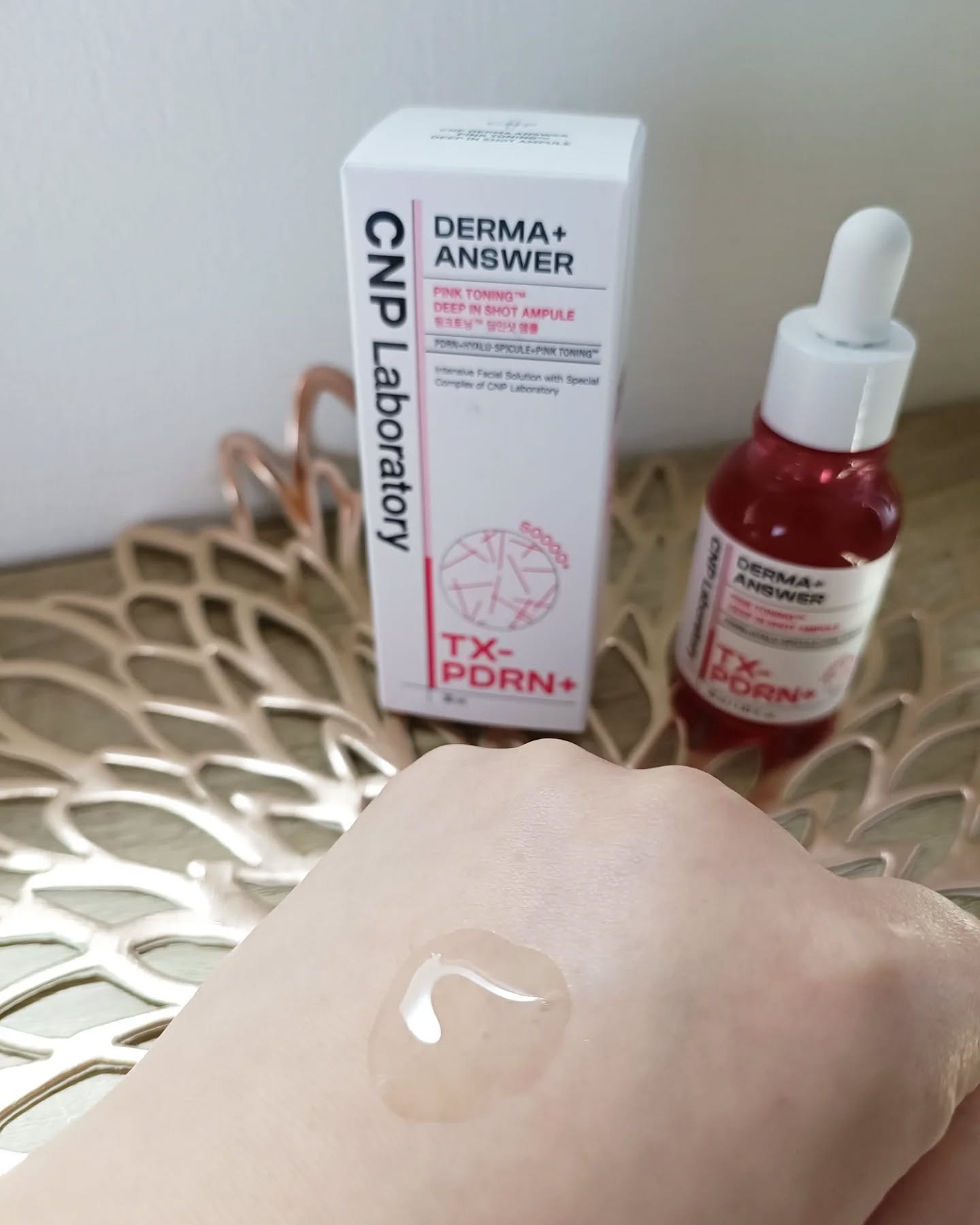 ピンクトーニング™︎ディープインショットアンプル/CNP Laboratory/美容液を使ったクチコミ（3枚目）