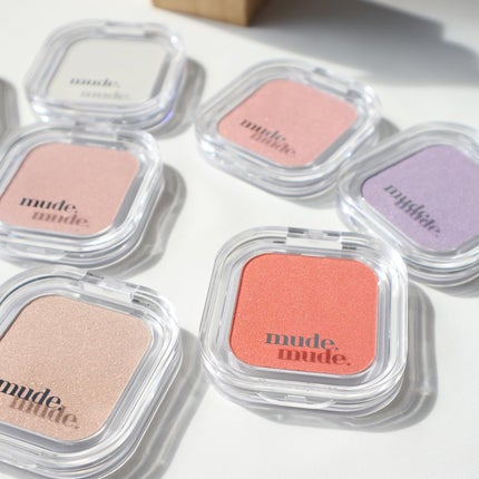 フェイスフィルボリューマーハイライター/mude/パウダーハイライトを使ったクチコミ(7枚目)