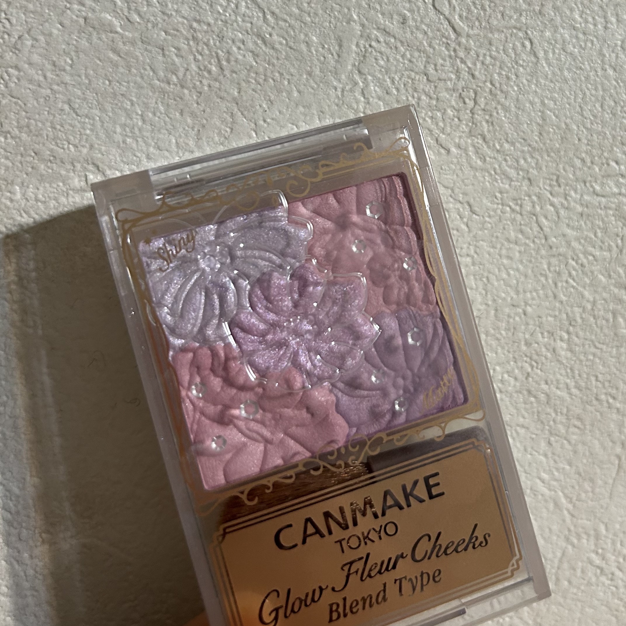 グロウフルールチークス（ブレンドタイプ） B03 ラベンダードリーム/キャンメイク/パウダーチークを使ったクチコミ（3枚目）
