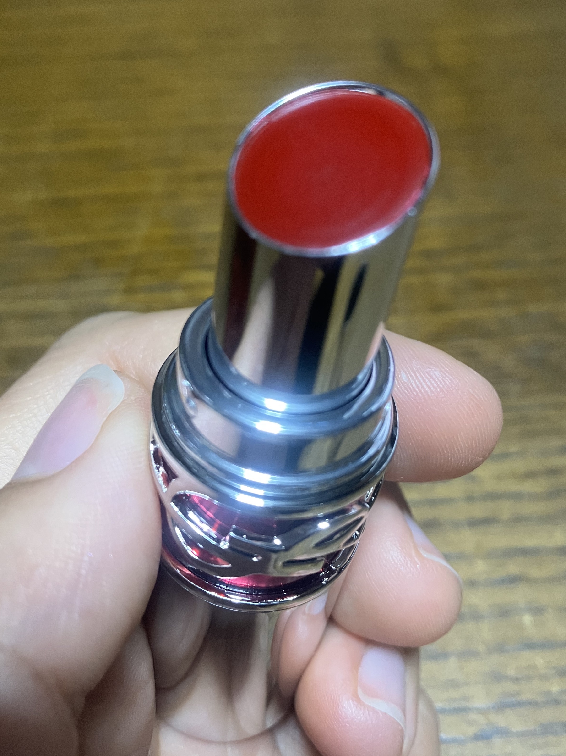 YSL ラブシャイン キャンディグレーズ/YVES SAINT LAURENT BEAUTE/口紅を使ったクチコミ（2枚目）