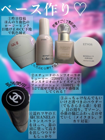 ニンフオーラボリューマー/ETUDE/化粧下地を使ったクチコミ(2枚目)