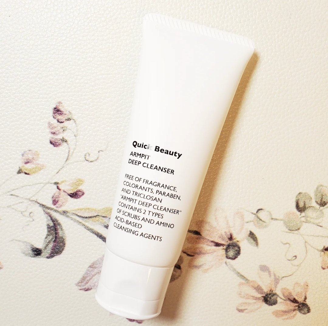 QB ワキ用ディープクレンザー/クイックビューティー/ボディソープを使ったクチコミ（1枚目）