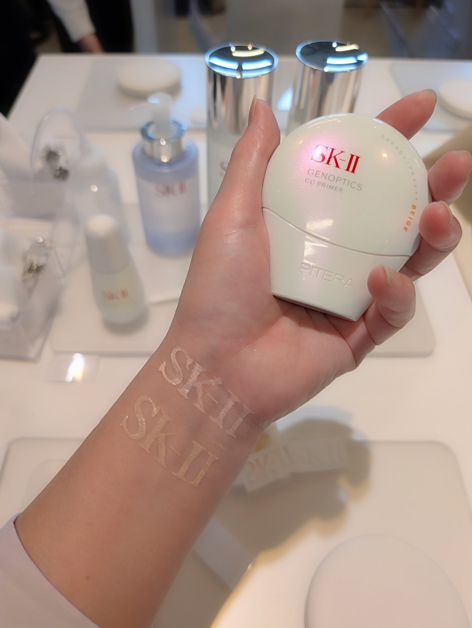 SK- II ジェノプティクス エアリー UV クリーム/SK-II/化粧下地を使ったクチコミ（1枚目）