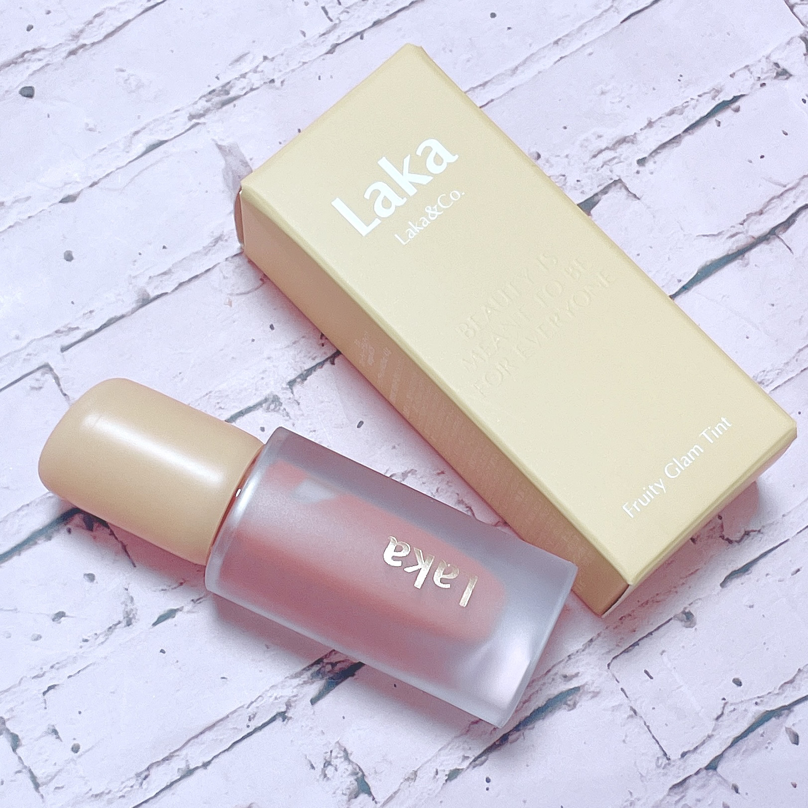 フルーティーグラムティント/Laka/リップティントを使ったクチコミ（1枚目）