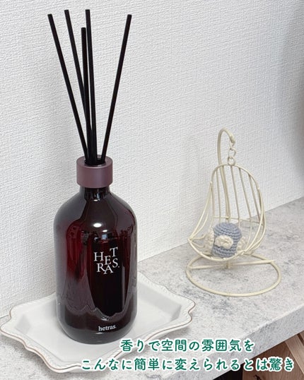 プレミアムディフューザー/hetras/ルームフレグランスを使ったクチコミ(6枚目)