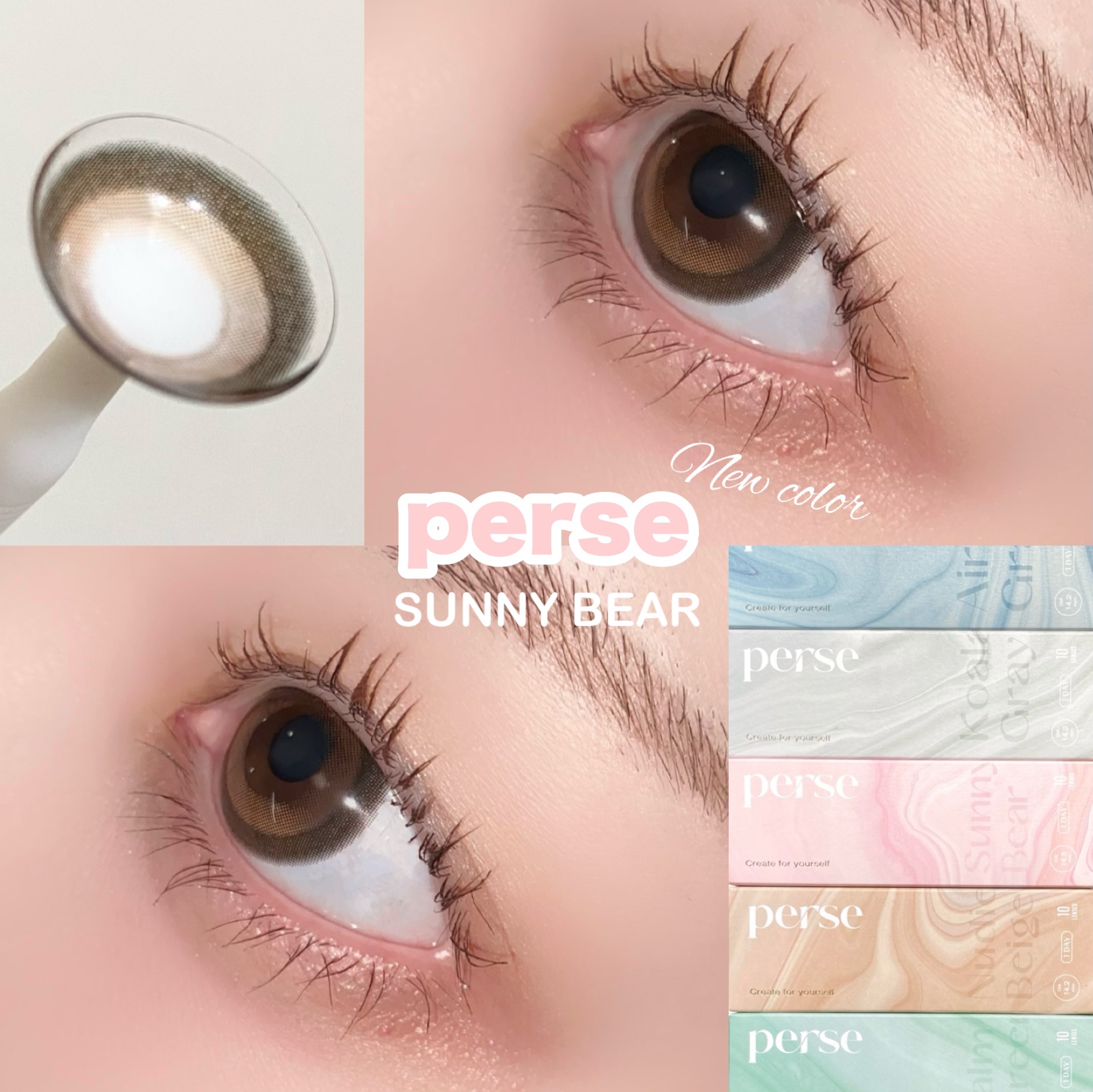 perse 1day/perse/ワンデー（１DAY）カラコンを使ったクチコミ（2枚目）