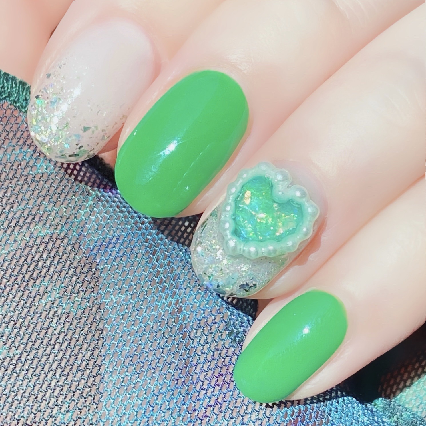 ジェルネイル（ライト対応）/セリア/ジェルネイルを使ったクチコミ（1枚目）