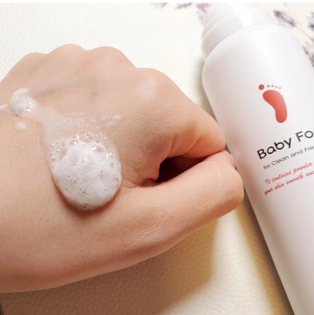 ベビーフット 炭酸泡フットドライシャンプー/ベビーフット/レッグ・フットケアを使ったクチコミ（2枚目）