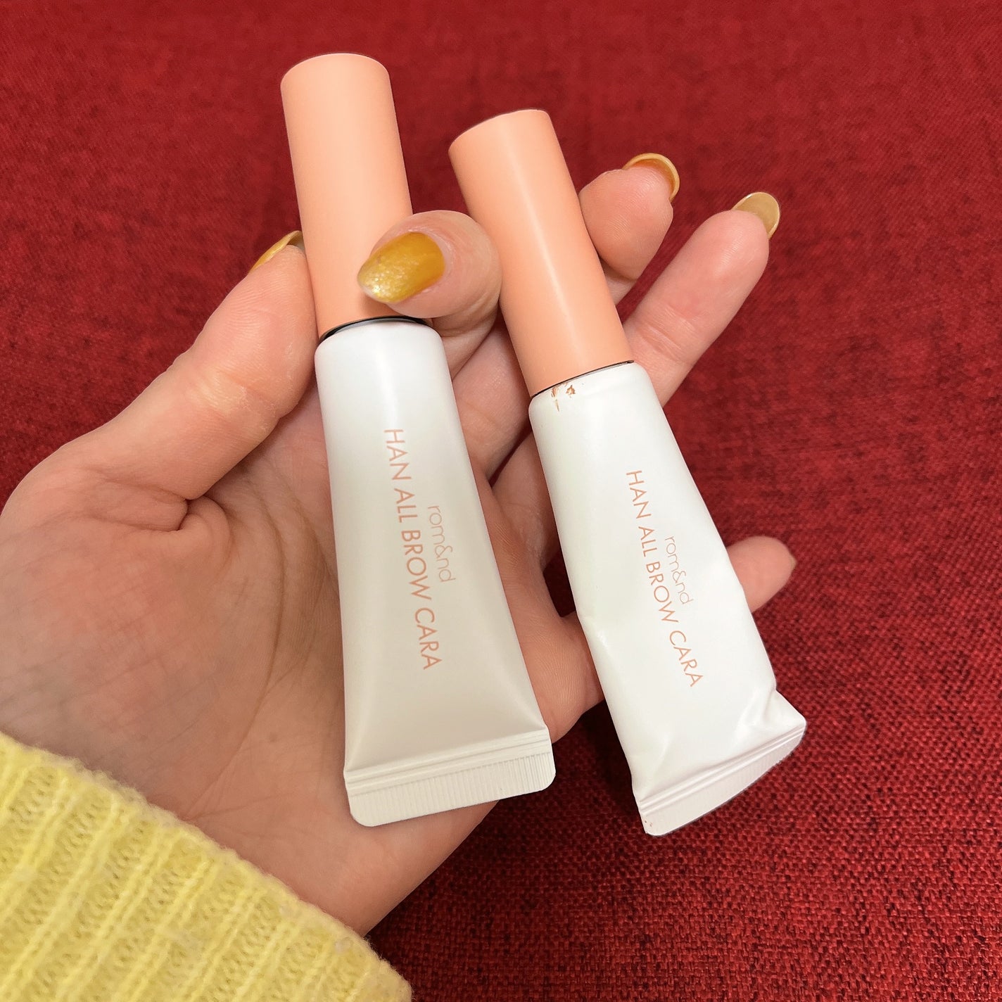 ハンオールブロウカラ/rom&nd/眉マスカラを使ったクチコミ(2枚目)