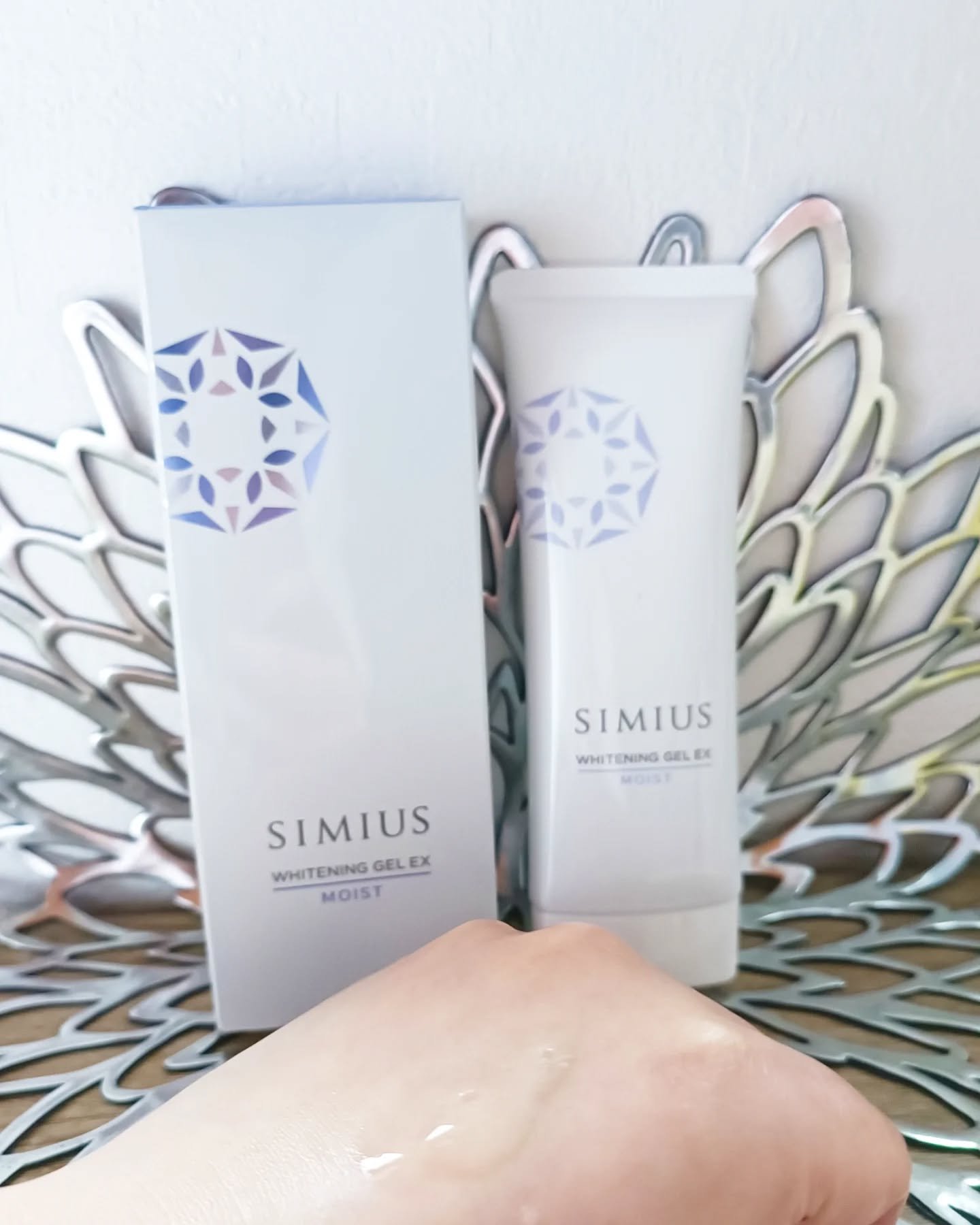 シミウス 薬用ホワイトニングジェルEX ライト （さっぱり）　/シミウス/フェイスクリームを使ったクチコミ（3枚目）