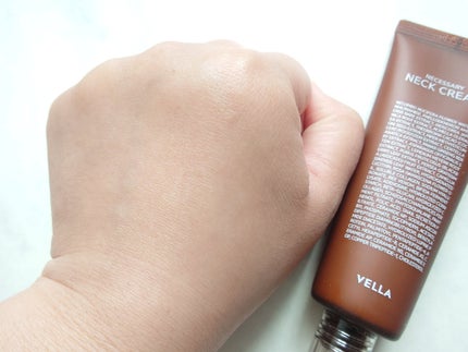 ネセサリーネッククリーム チューブタイプ/VELLA/ネック・デコルテケアを使ったクチコミ(6枚目)