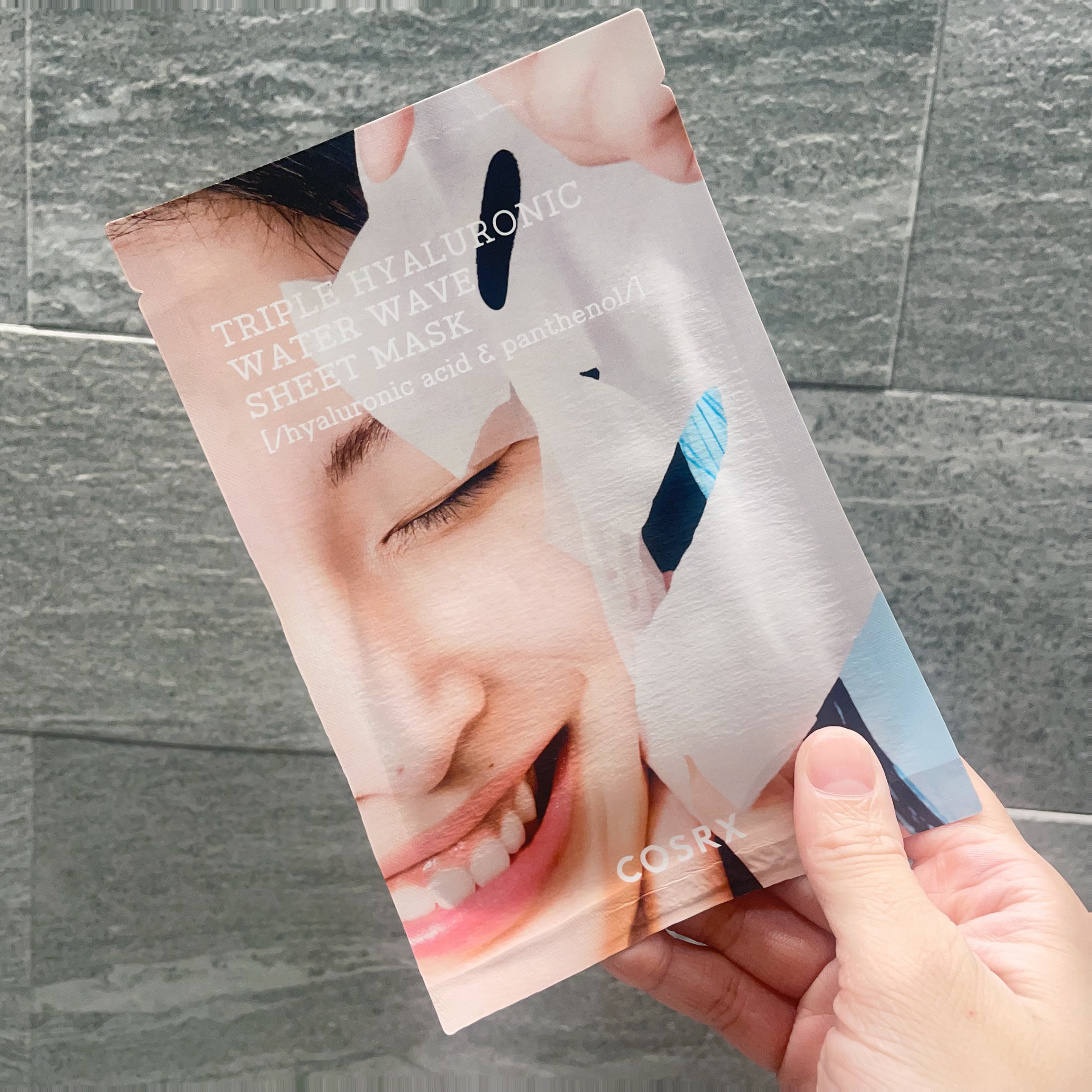 トリプルハイアルロニックウォーターウェーブシートマスク /COSRX/シートマスク・パックを使ったクチコミ（1枚目）