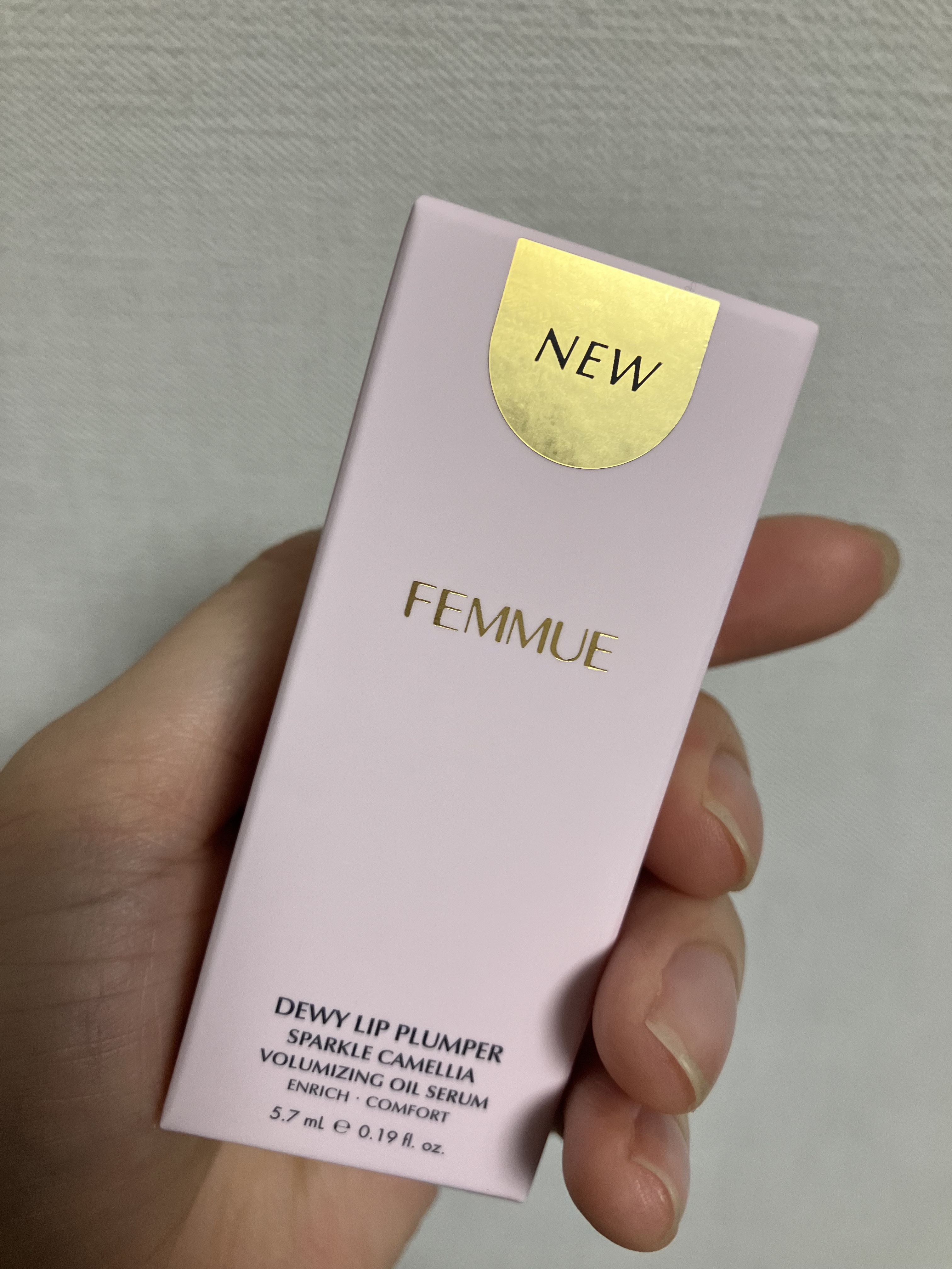 デューイー リッププランパー スパークル/FEMMUE/リッププランパーを使ったクチコミ（3枚目）