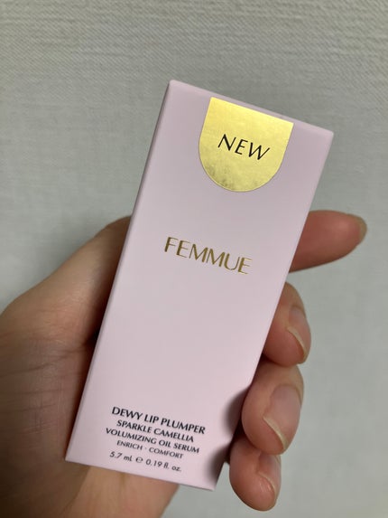 デューイー リッププランパー スパークル/FEMMUE/リッププランパーを使ったクチコミ(3枚目)