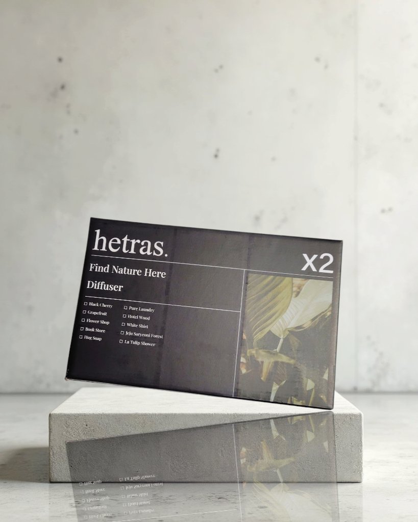 プレミアムディフューザー/hetras/ルームフレグランスを使ったクチコミ（1枚目）