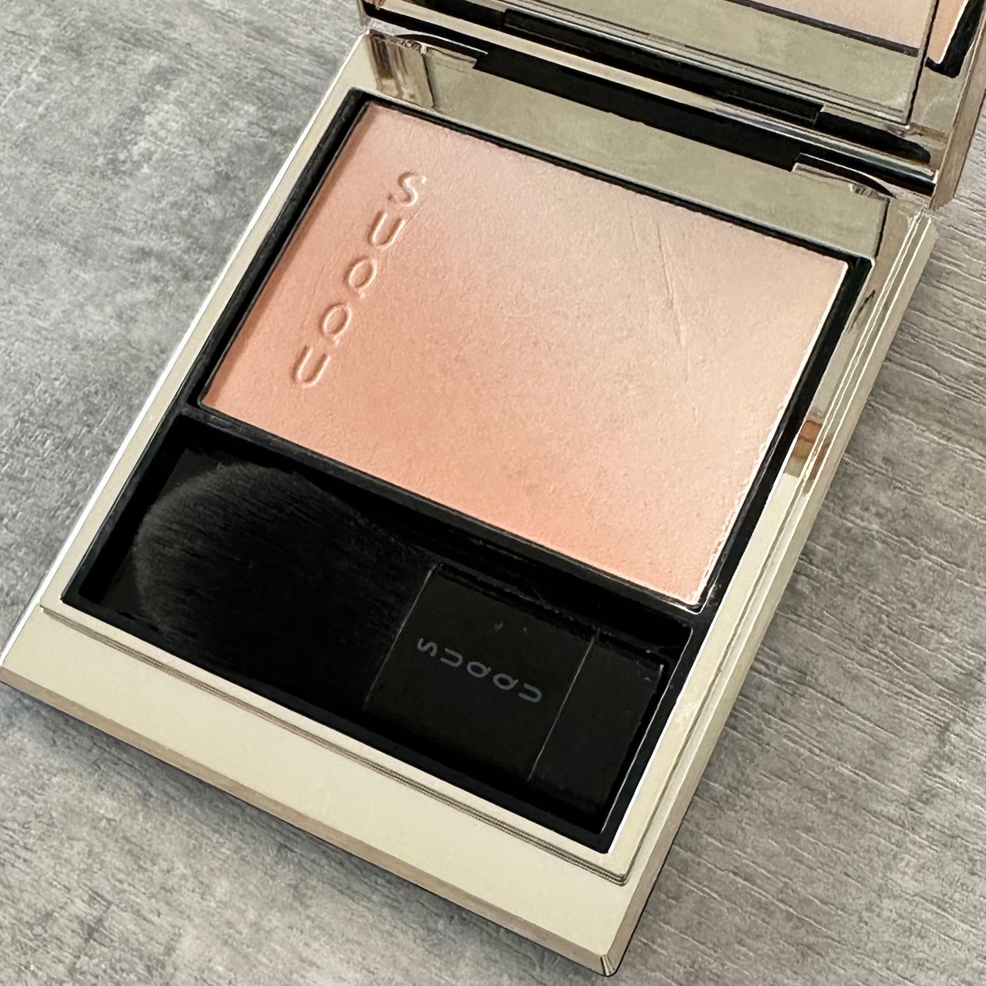 ブラーリング カラー ブラッシュ/SUQQU/パウダーチークを使ったクチコミ(2枚目)