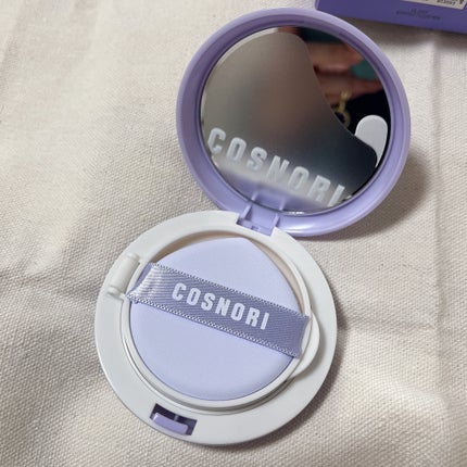 パンテノールバリアクッション/COSNORI/クッションファンデーションを使ったクチコミ(3枚目)