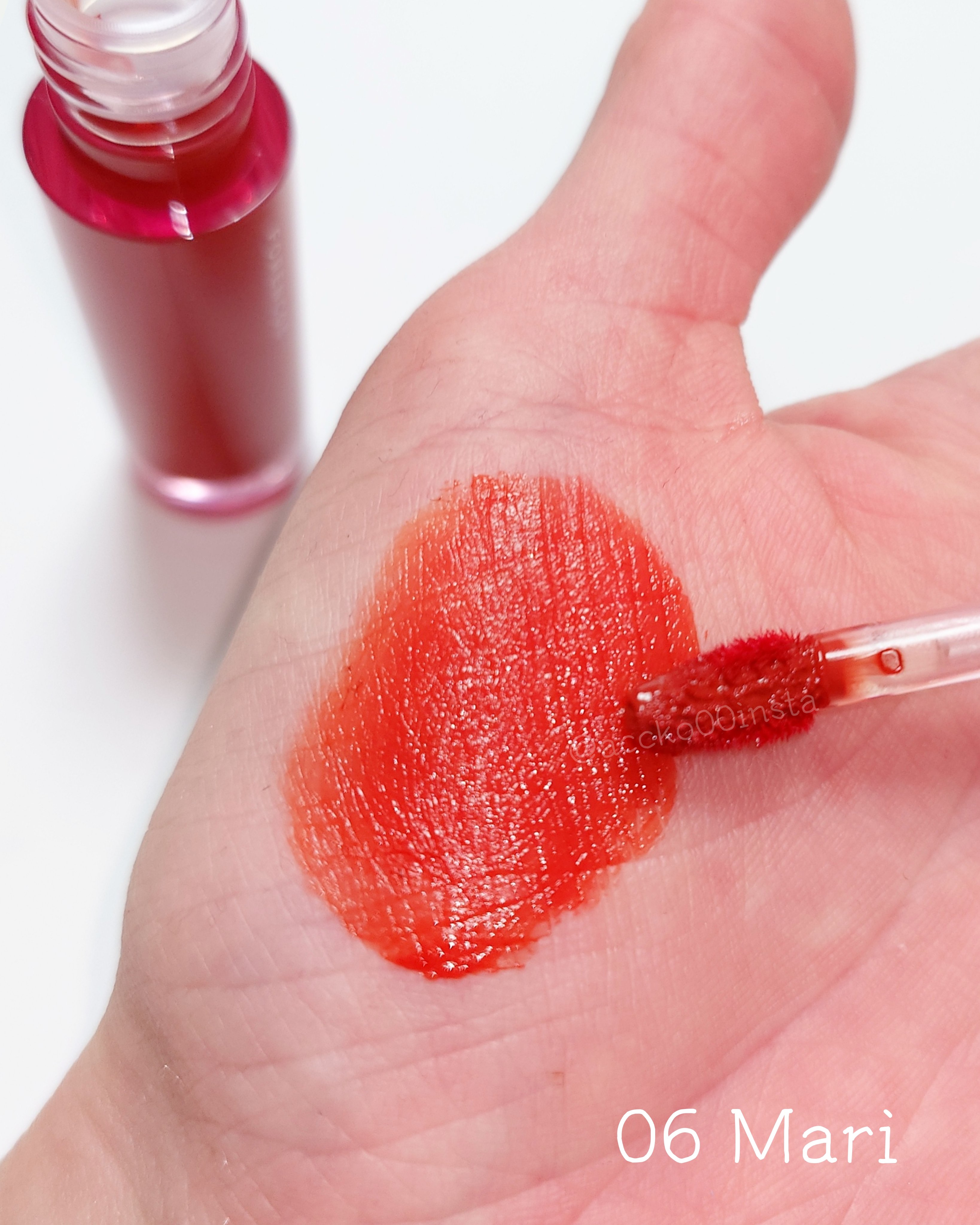 Soak Tattoo Tint/フォレンコス/リップグロスを使ったクチコミ（2枚目）