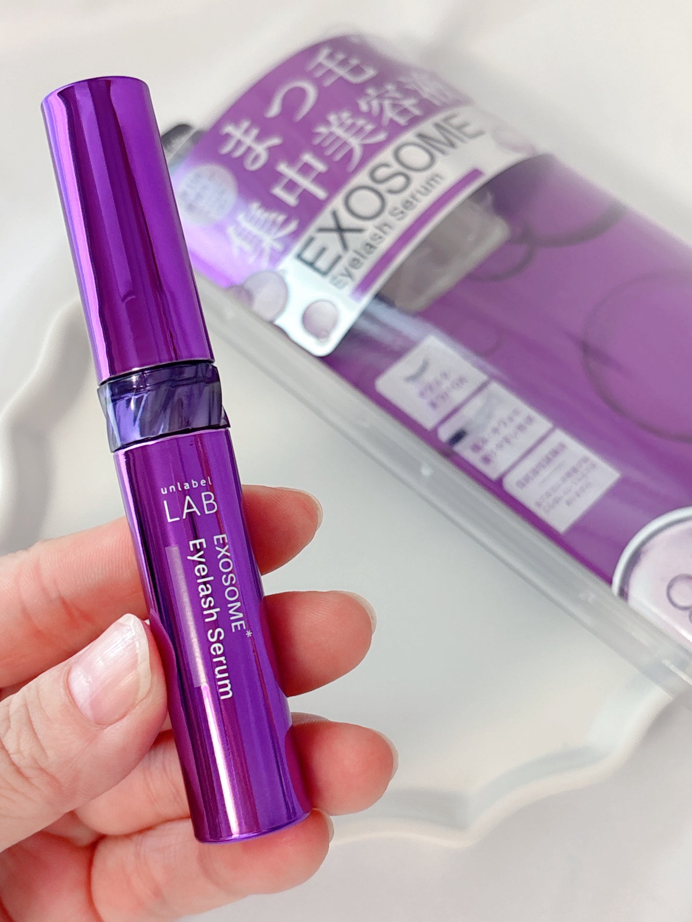 EXアイラッシュセラム/unlabel/まつげ美容液を使ったクチコミ(1枚目)