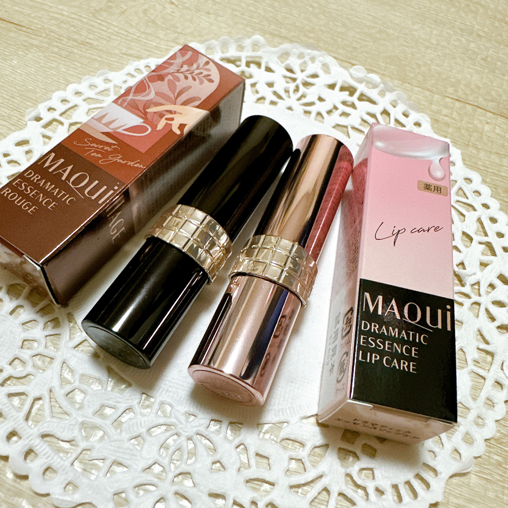 ドラマティックエッセンスリップケア （医薬部外品）リップクリーム/マキアージュ/リップクリームを使ったクチコミ（2枚目）